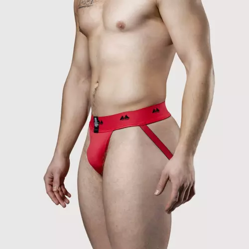 Jockstrap Rev2 Schwarz Rot – 16/19