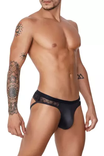 Spitzen-Jockstrap Hathor Schwarz – 3/8