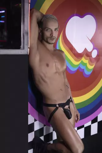 Jockstrap-String Aengus Schwarz – 8/9