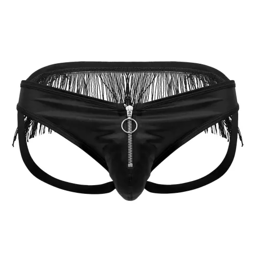 Jockstrap mit Fransen Yuelao Schwarz – 4/6