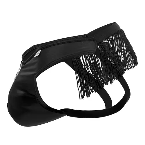 Jockstrap mit Fransen Yuelao Schwarz – 5/6
