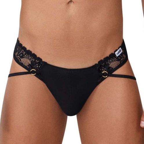 String Sexy Spitze Rati Schwarz