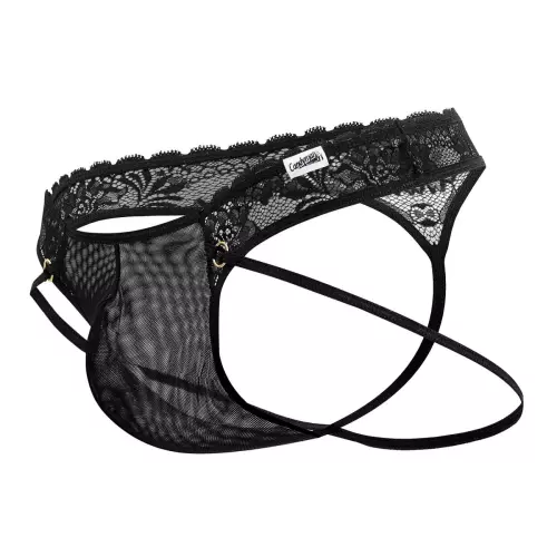 String Sexy Spitze Rati Schwarz – 5/6