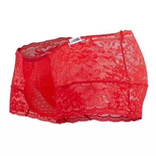 Shorty aus Spitze Veno Rot – 5/9