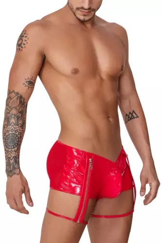 Boxer Strumpfhalter Lakshmi Rot – 3/6