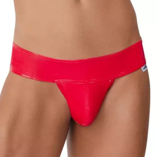 String Wet-Look Venilia Rot – 1/6