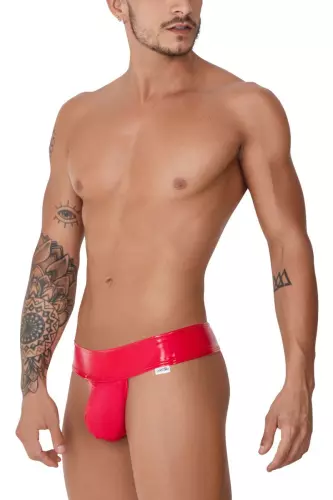 String Wet-Look Venilia Rot – 3/6