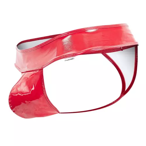 String Wet-Look Venilia Rot – 5/6