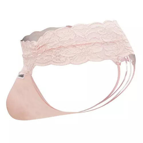 String Spitze mit Schnüren UZZA Rose – 5/11