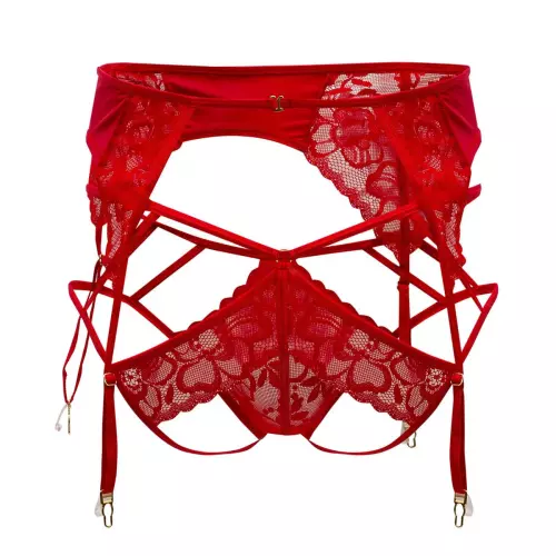 Strumpfhalter Jockstrap Pinga Rot – 6/6