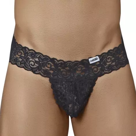 String Spitze Tlazol Schwarz – 1/6
