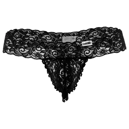 String Spitze Tlazol Schwarz – 4/6
