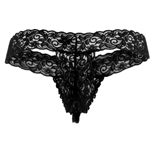 String Spitze Tlazol Schwarz – 6/6