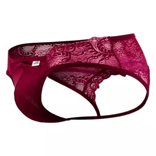 Jockstrap Spitze Xochi Bordeaux – 5/8