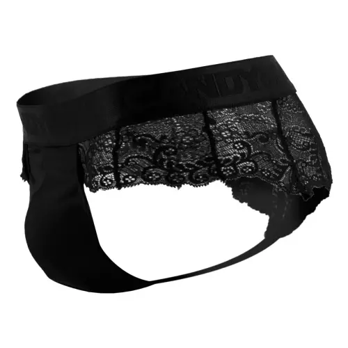String Spitze Bes Schwarz – 5/6
