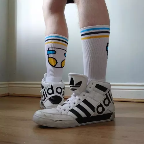 Windel Socken Weiß – 1/16