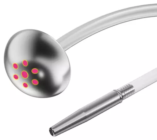 Durchbohrter Plug Jet Shower 20,5 cm - Durchmesser 7mm – 6/9