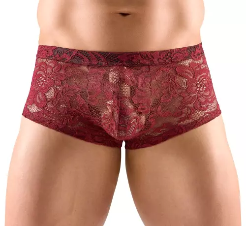 Boxer Spitze FLINO Bordeaux – 1/6
