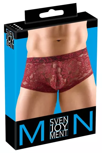 Boxer Spitze FLINO Bordeaux – 3/6