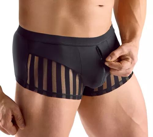 Boxer mit Reißverschluss OTHILLO Schwarz – 4/8