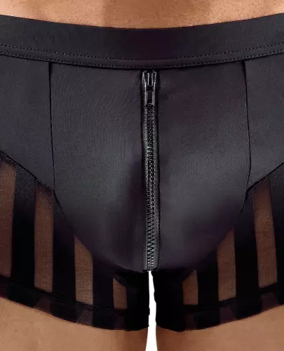 Boxer mit Reißverschluss OTHILLO Schwarz – 5/8