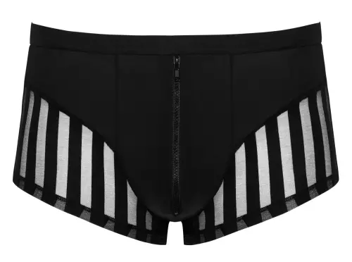 Boxer mit Reißverschluss OTHILLO Schwarz – 7/8