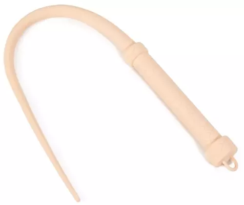 Peitsche aus Silikon BULL 60cm Hautfarben – 1/4
