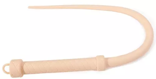 Peitsche aus Silikon BULL 60cm Hautfarben – 2/4