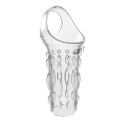 Etui für Penis Strukturiert Transparent 8 x 3.8cm