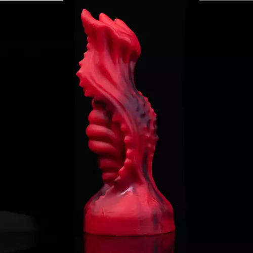 Dildo Kakohell 18 x 6.5 cm Rot – 1/2