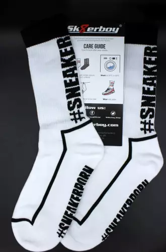 Weiße Socken Sneakerporn Sk8erboy – 13/15