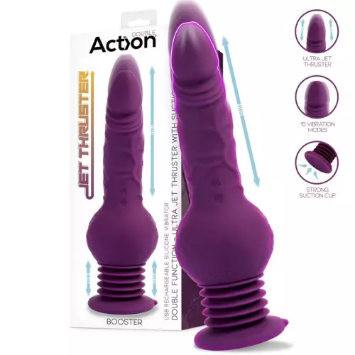Dildo Vibrator Hub und Stoß Booster 12 x 4.2cm – 3/8