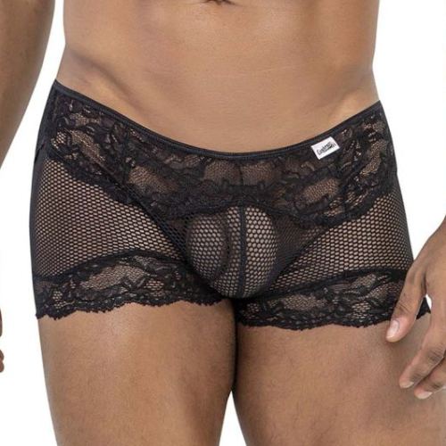 Boxer Dentelle Hymen Noir