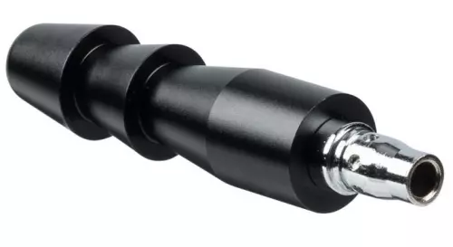 Knebel mit durchbohrtem schwarzem Ball – 11/20