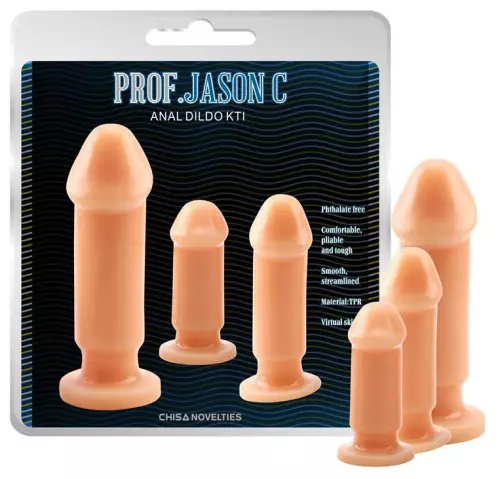 Set van 3 Penis-plugs – 1/8