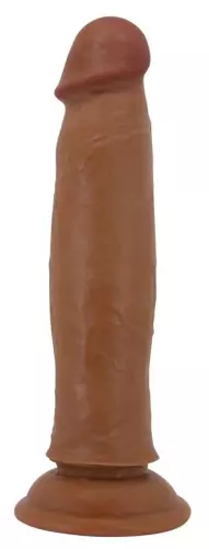 Dildo Keon 18 x 4cm Braun – 4/5