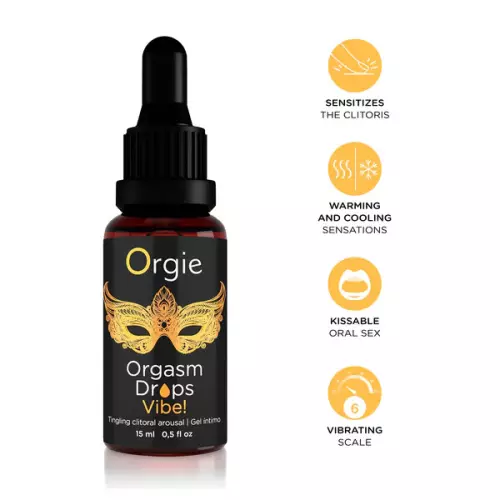 Stimulierendes Gel für Klitoris Orgasm Drops Vibe 15ml – 3/4