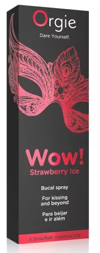 Spray für Fellatio Wow Gefrorene Erdbeere 10ml – 2/3