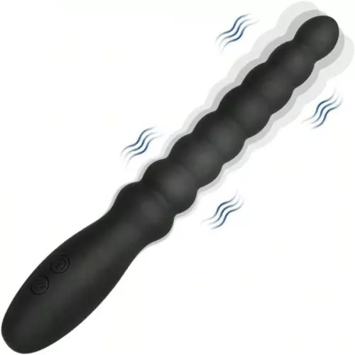 Vibrierende Analkugeln Leviozas 13 x 2,8 cm – 3/4