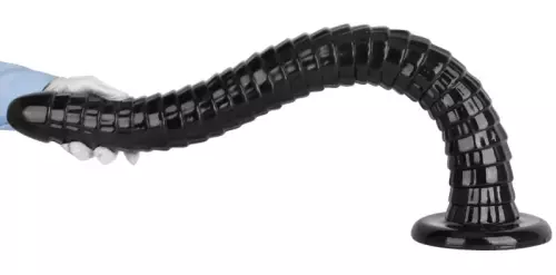 Dildo Pangogok 78 x 8 cm Schwarz – 4/9
