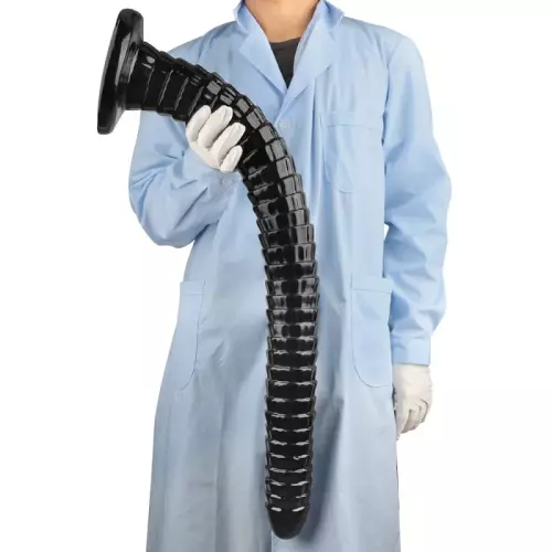 Dildo Pangogok 78 x 8 cm Schwarz – 7/9