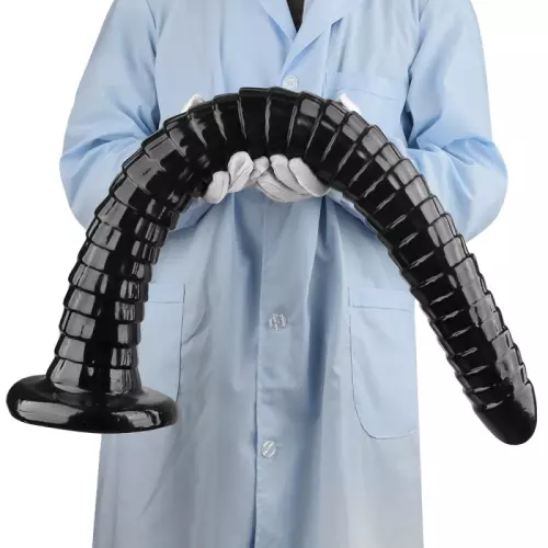 Dildo Pangogok 78 x 8 cm Schwarz – 9/9