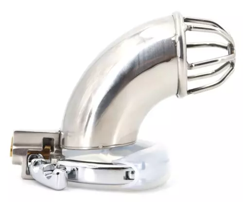 Keuschheitskäfig Curvedick 11 x 3,3 cm – 3/9