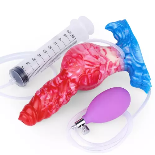 Aufblasbarer Ejakulationsdildo Air Abrys 18 x 5,5cm – 3/7
