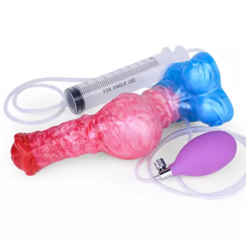 Aufblasbarer Ejakulationsdildo Air Elys 18 x 5,5cm – 6/8