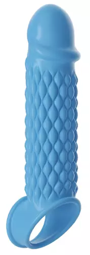 Slidrop Penishülle 13 x 3.5 cm Blau – 1/2