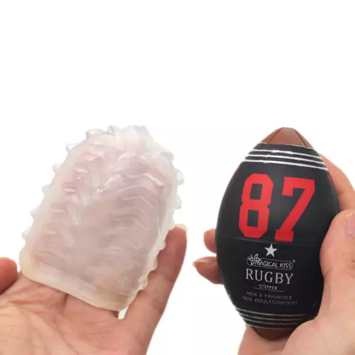Masturbator Ei Rugby Ball Stepper – 2/2