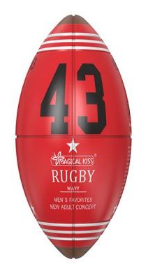 Oeuf de masturbation Rugby Ball Wavy