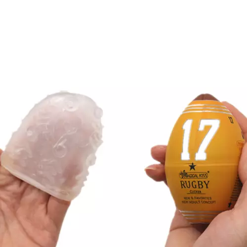Masturbator Ei Rugby Ball Clicker – 2/2