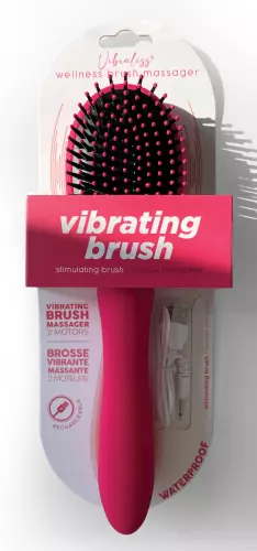 Vibrierende Haarbürste Vibraliss 11.5 x 3.3 cm Rosa – 6/9